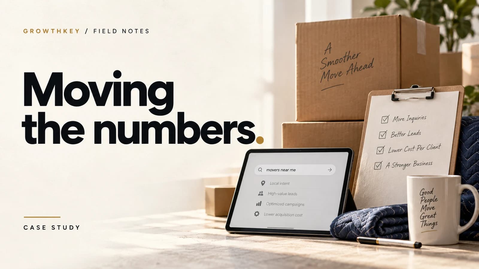 Case study: cutting a mover's cost per client from $700 to $400