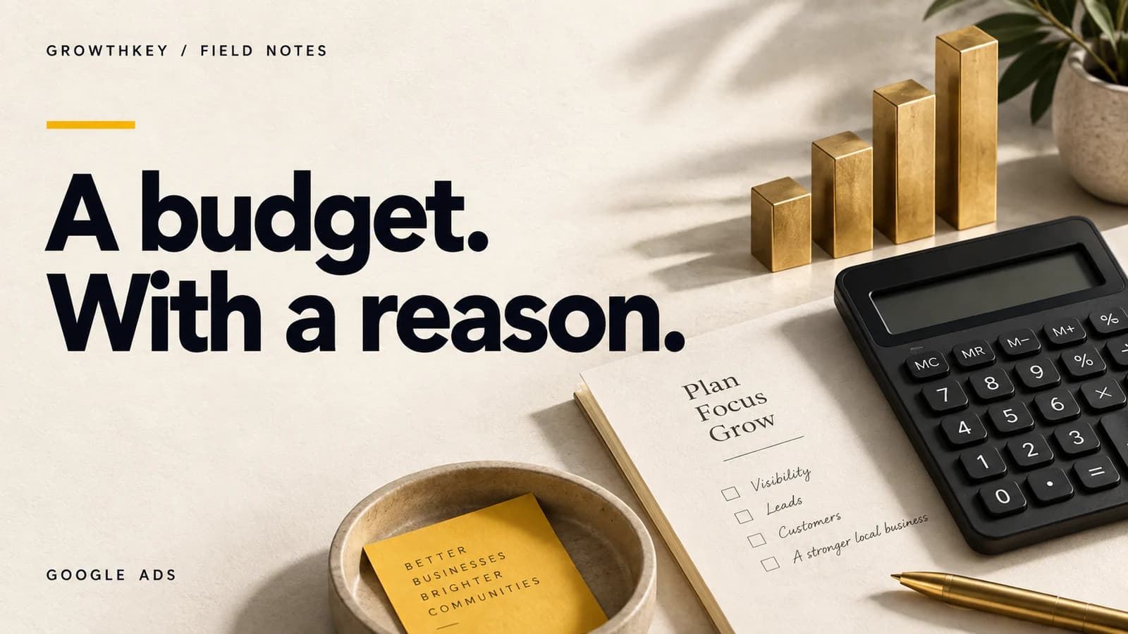 How much should a local service business spend on Google Ads?