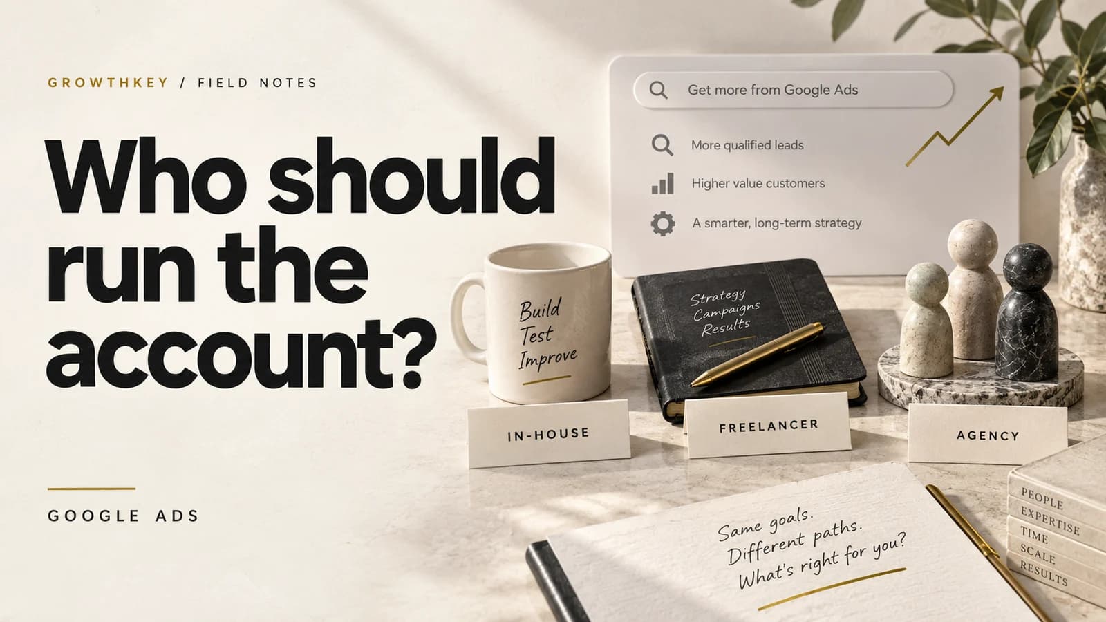 In-house, freelancer, or agency: who should run your Google Ads?
