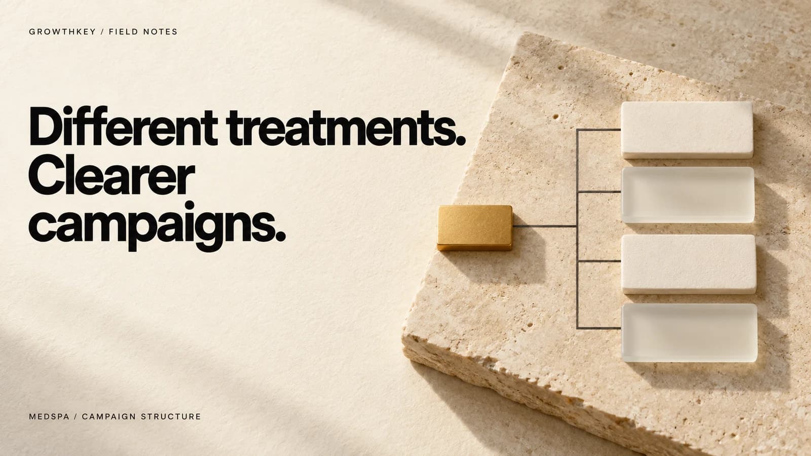 MedSpa PPC structure: when treatments need separate campaigns